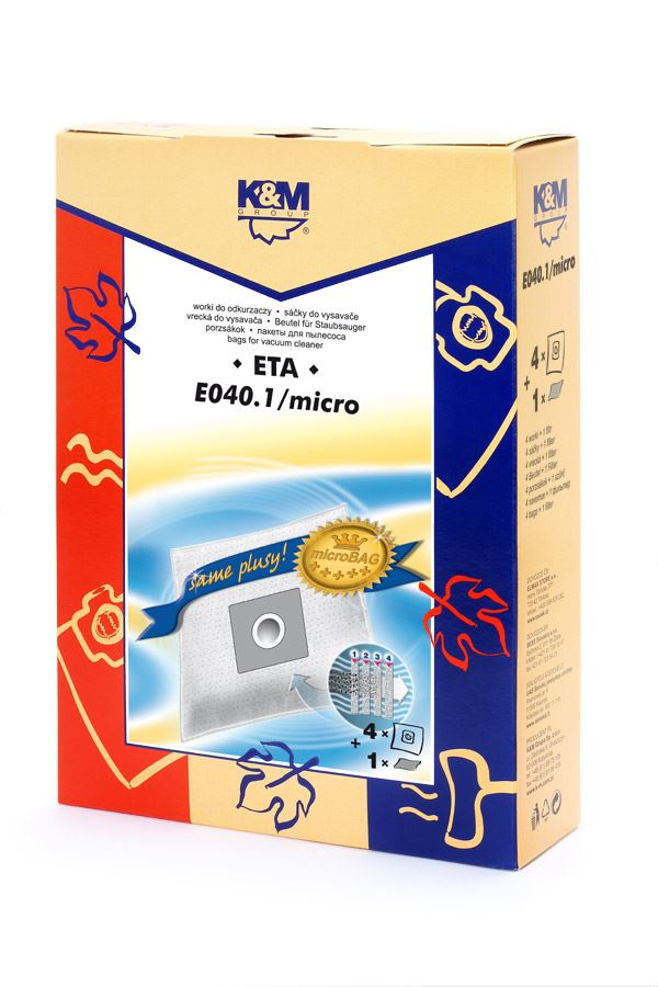 K&M SÁČKY E040.1/micro (nahrada UNI-BAG) (5+1)