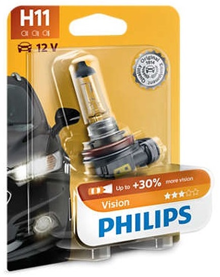 PHILIPS Philips H11 Vision 1 ks blister