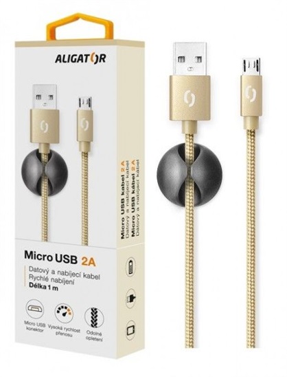 ALIGATOR ALI DK PREMIUM USB-C, zlatý DATKP09