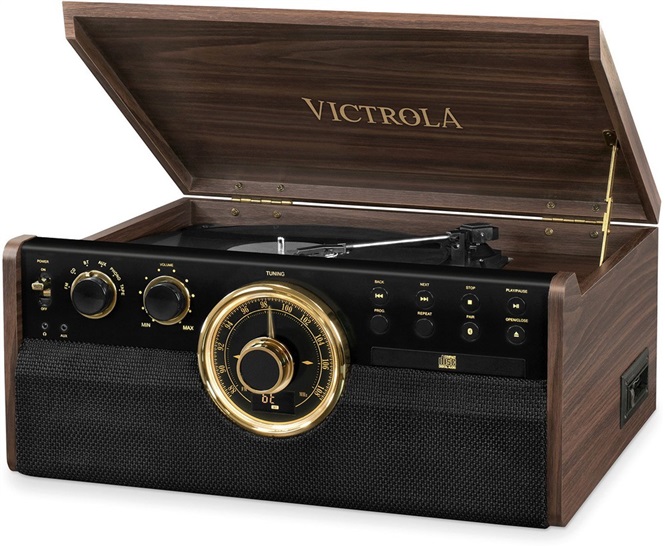 VICTROLA Victrola VTA-270B Gramofon hnědý