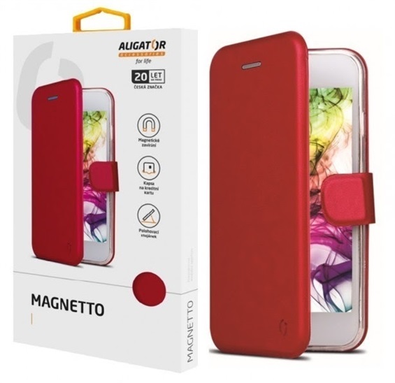 ALIGATOR ALI Magnetto iPh. 12 mini, red PAM0171