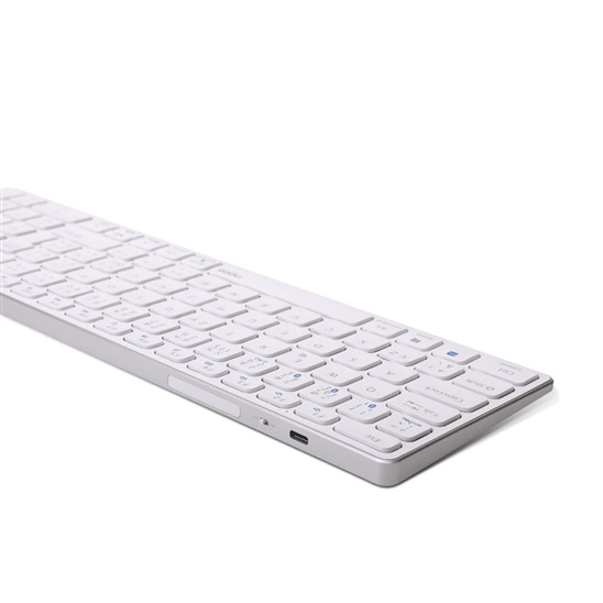 RAPOO Rapoo E9700M klávesnice bílá