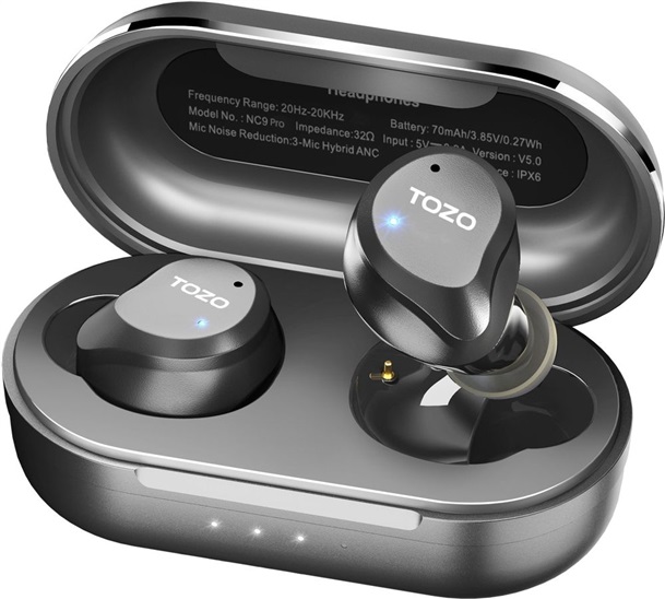 TOZO Tozo NC9 Pro TWS sluchátka
