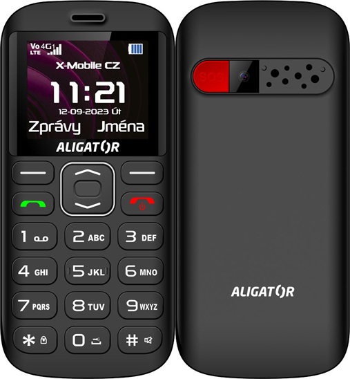 Aligator A720 4G Senior Black