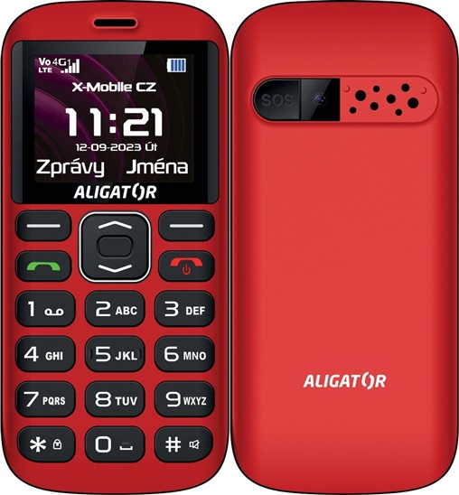 ALIGATOR Aligator A720 4G Senior Red