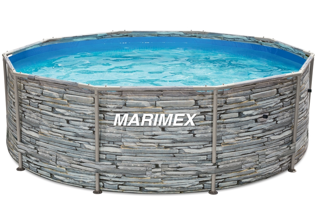 MARIMEX Marimex Bazén Florida 3,66x1,22 m bez příslušenství - motiv KÁMEN