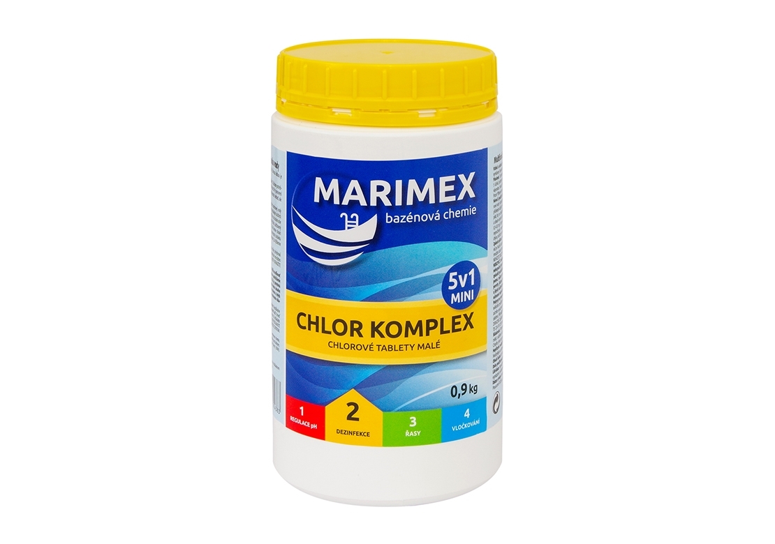 MARIMEX MARIMEX Chlor Komplex Mini 5v1 0,9 kg