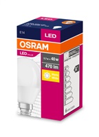 LEDVANCE Osram LED VALUE CL P FR 40 5,7W/827 E14