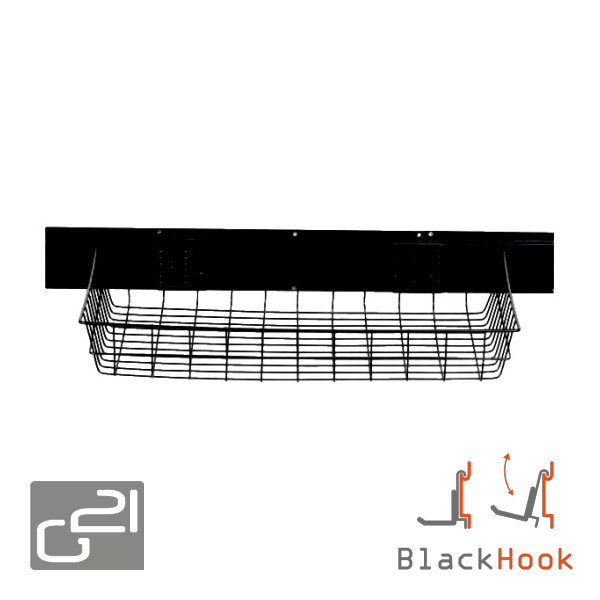 G21 Závěsný systém G21 BlackHook big basket 62x31x10 cm