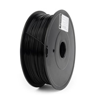 GEMBIRD GEMBIRD Tisková struna (filament) PLA PLUS, 1,75mm, 1kg, černá