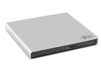 LG HITACHI LG - externí mechanika DVD-W/CD-RW/DVD±R/±RW/RAM GP57ES40, Slim, Silver, box+SW