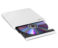 LG HITACHI LG - externí mechanika DVD-W/CD-RW/DVD±R/±RW/RAM GP60NW60, Slim, White, box+SW