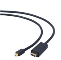 GEMBIRD Kabel CABLEXPERT miniDisplayPort na HDMI, 4K, M/M, 1,8m