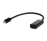 GEMBIRD GEMBIRD Kabel CABLEXPERT red. miniDisplayport na HDMI, M/F, černá
