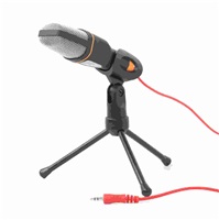 GEMBIRD GEMBIRD mikrofon na stůl MIC-D-03, HQ, černý
