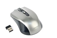 GEMBIRD GEMBIRD myš MUSW-4B-04-BG, černo-šedá, bezdrátová, USB nano receiver