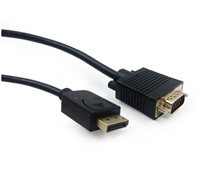 GEMBIRD Kabel CABLEXPERT DisplayPort na VGA, M/M, 1,8m
