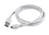 GEMBIRD Kabel CABLEXPERT USB A Male/Micro B Male 2.0, 1,8m, White, High Quality