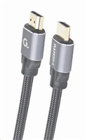 GEMBIRD Kabel CABLEXPERT HDMI 2.0, 1m, opletený, černý, blister