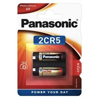 PANASONIC PANASONIC Lithiové - FOTO baterie 2CR-5L/1BP 6V (blistr - 1ks)
