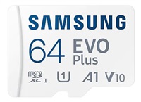 SAMSUNG Samsung micro SDXC karta 64GB EVO Plus + SD adaptér