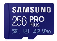 SAMSUNG Samsung micro SDXC karta 256GB PRO Plus + SD adaptér