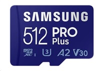 Samsung micro SDXC karta 512GB PRO Plus + SD adaptér