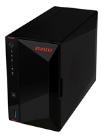 Asustor AS5202T 2-bay NAS Nimbustor 2, 2GB DDR4, 2x2.5GE, 3xUSB3.2, Celeron J4005 2core 2.0GHz