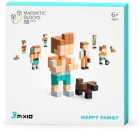 PIXIO PIXIO Happy Family magnetická stavebnice
