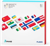 PIXIO PIXIO Flags magnetická stavebnice