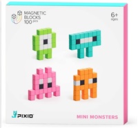 PIXIO PIXIO Mini Monsters magnetická stavebnice