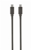 GEMBIRD GEMBIRD Kabel USB 3.1 Type-C na Type-C kabel (CM/CM), 1m, datový, černá