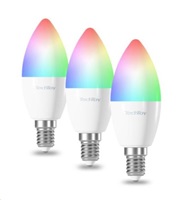 TECHTOY TechToy Smart Bulb RGB 6W E14 ZigBee 3pcs set