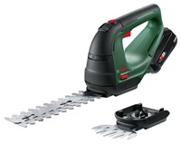 BOSCH AdvancedShear 18V-10, souprava akumulátorových nůžek na keře a na trávu, 18 V, délka 20 cm, akumulátor