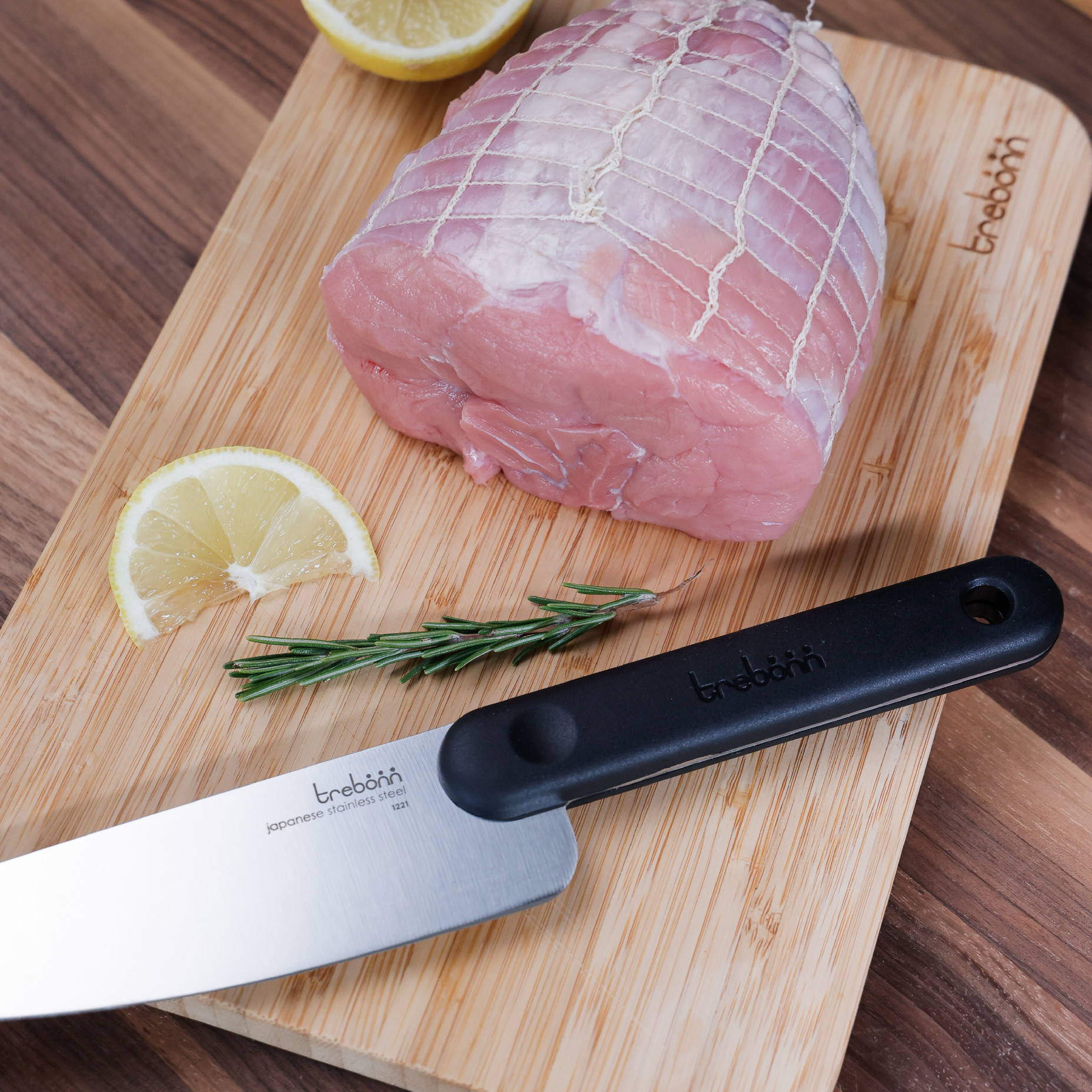 TREBONN Nůž kuchařský Trebonn černá 18 cm
