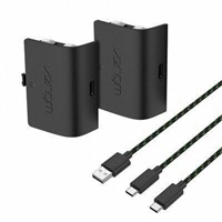 VENOM VENOM VS2882 Xbox Series S/X & One Black Twin Battery Pack + 3 meter cable