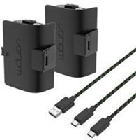 VENOM VENOM VS2883 Xbox Series S/X & One Black High Capacity Twin Battery Pack + 3 meter cable