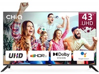 CHIQ CHiQ U43G7LX TV 43", UHD, smart, Android, Dolby Vision, Frameless