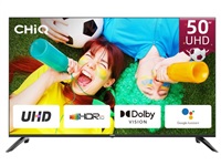 CHIQ CHiQ U50G7LX TV 50", UHD, smart, Android, Dolby Vision, Frameless