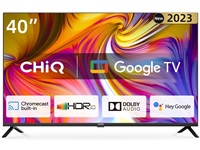 CHIQ CHiQ L40H7G TV 40", FHD, smart, Google TV, dbx-tv, Dolby Audio, Frameless