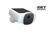 IGET iGET SECURITY EP29 White - venkovní solární bateriová FullHD kamera, zvuk, bílá