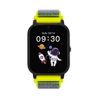 Garett Smartwatch Kids Tech 4G Green velcro