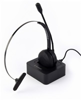 GEMBIRD GEMBIRD Sluchátka BTHS-M-01, vhodné pro call centra, mikrofon, Bluetooth, černé