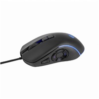 GEMBIRD GEMBIRD myš RAGNAR RX500, podsvícená, 6 tlačítek, černá, 7200DPI, USB