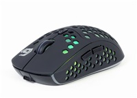 GEMBIRD GEMBIRD myš RAGNAR WRX500, černá, bezdrátová, podsvícená, 1600DPI, USB nano receiver