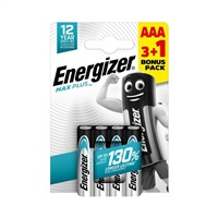ENERGIZER Energizer LR03/4 Max Plus AAA 3+1 zdarma