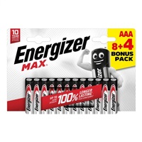 ENERGIZER Energizer LR03/12 Max AAA 8+4 zdarma