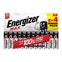 ENERGIZER Energizer LR6/12 Max AA 8+4 zdarma