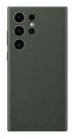 Samsung ochranný kryt kožený pro Samsung Galaxy S23 Ultra, zelená