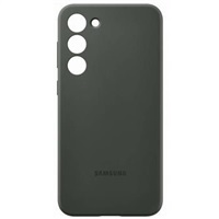 Samsung silikonový ochranný kryt pro Samsung Galaxy S23+, khaki
